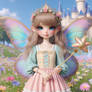 fairy 3D kawaii model portrait cute