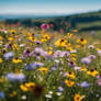 meadow with flowers nature wallpaper spring HD