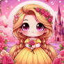 rapunzel portrait cgi kawaii cute character disney