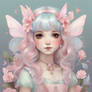 fairy portrait model sweet digital art