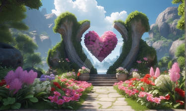 love valentines nature HD wallpaper cute