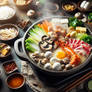 hot pot food digital art