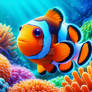 finding nemo fish aquarium digital art