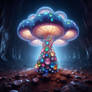 magic mushroom fantasy art digital HD