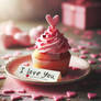 gorgeous lovely cupcake HD digital art