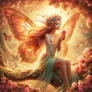 magical fairy girl lovely fantasy digital art