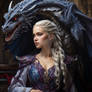 Daenerys Targaryen Dragon Mother digital art portr