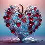 gorgeous heart of glass digital art love