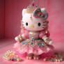 gorgeous hello kitty with jewels