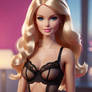 barbie in lingerie babe model 3D HD
