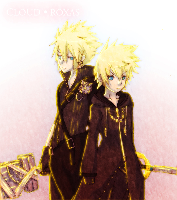 Cloud and Roxas