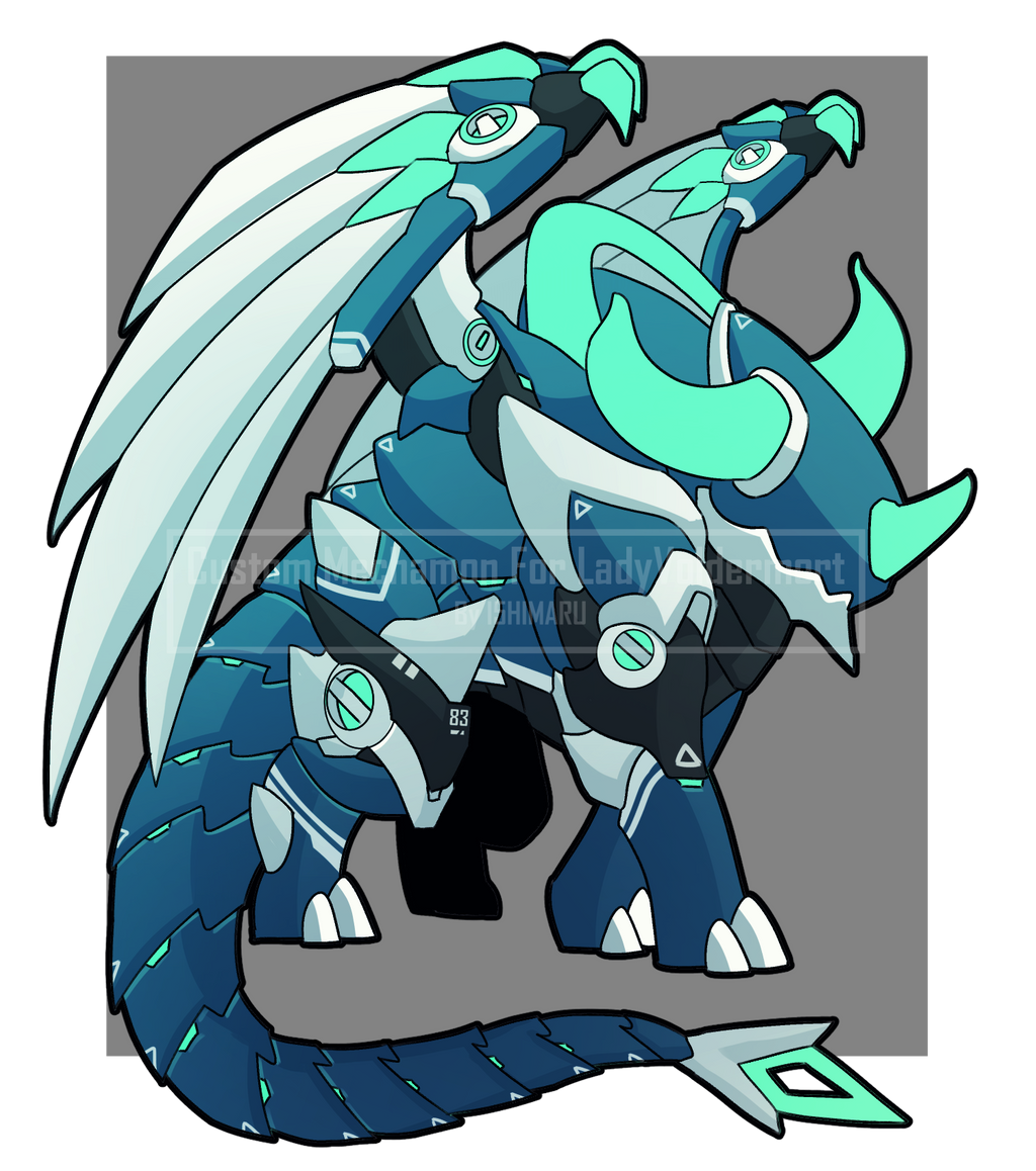 Mechamon Custom Mechamon For LadyVoldermort by I5HIMARU on DeviantArt