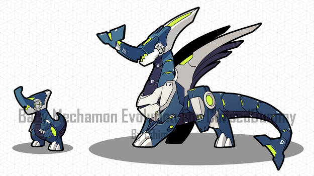 Baby mechmon Evo. XXII For CursedDummy