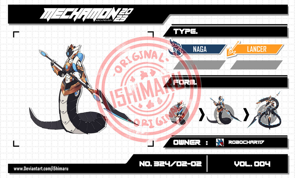 Mechamon Mechamon NO.324/02-02 | VOL.004 by I5HIMARU on DeviantArt
