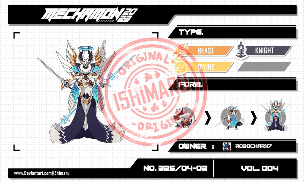 Mechamon Mechamon NO.335/04-03 | VOL.004 by I5HIMARU on DeviantArt