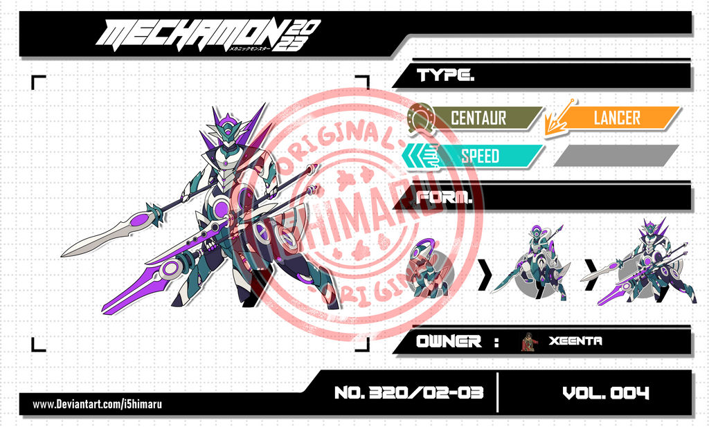 Mechamon Mechamon NO.320/02-03 | VOL.004 by I5HIMARU on DeviantArt