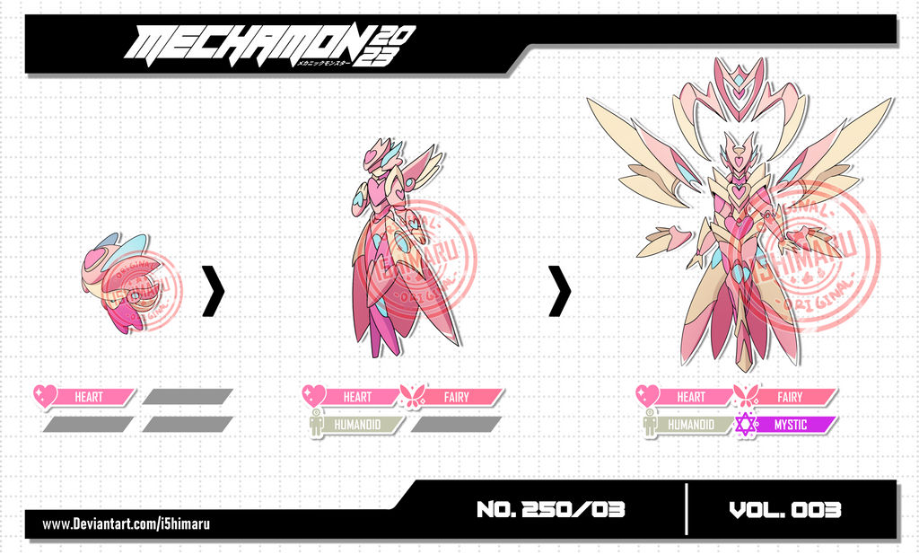 Mechamon Mechamon NO.250/03 | VOL.003 by I5HIMARU on DeviantArt