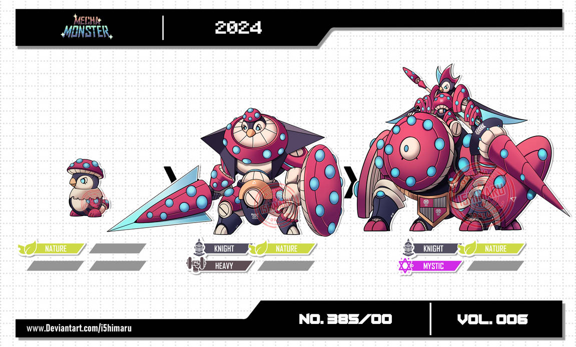 Mechamon Adopt 385 : Mechamon Ex III | OPEN by I5HIMARU on DeviantArt