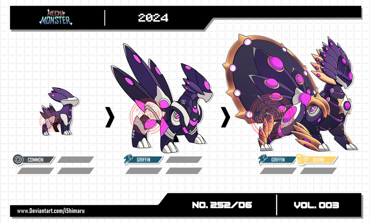 Mechamon Mechamon NO.252/06 | VOL.003 by I5HIMARU on DeviantArt