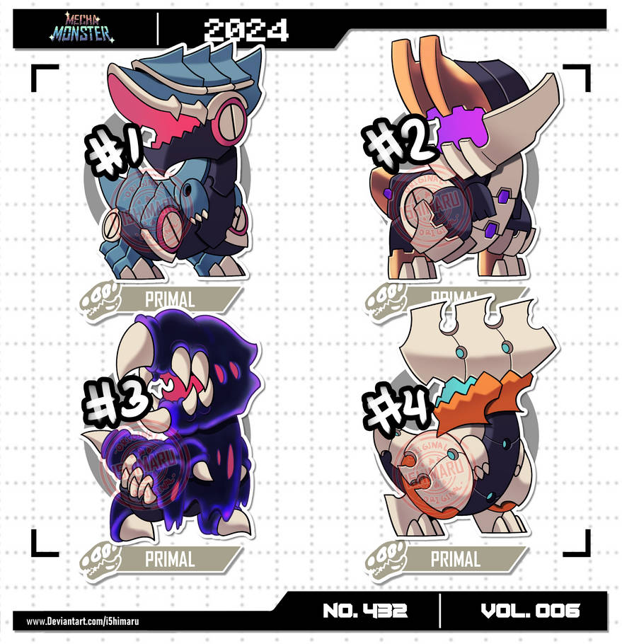 Adopt 432 : Baby T-rex and Raptor II | (OPEN 3/4) by I5HIMARU on DeviantArt