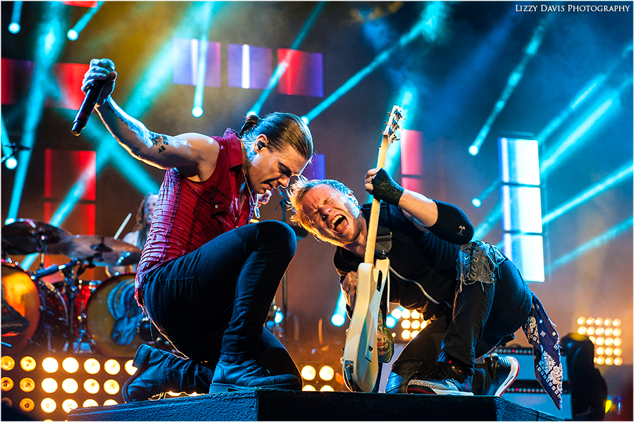 Brent Smith + Zach Myers, Shinedown by lizzys-photos
