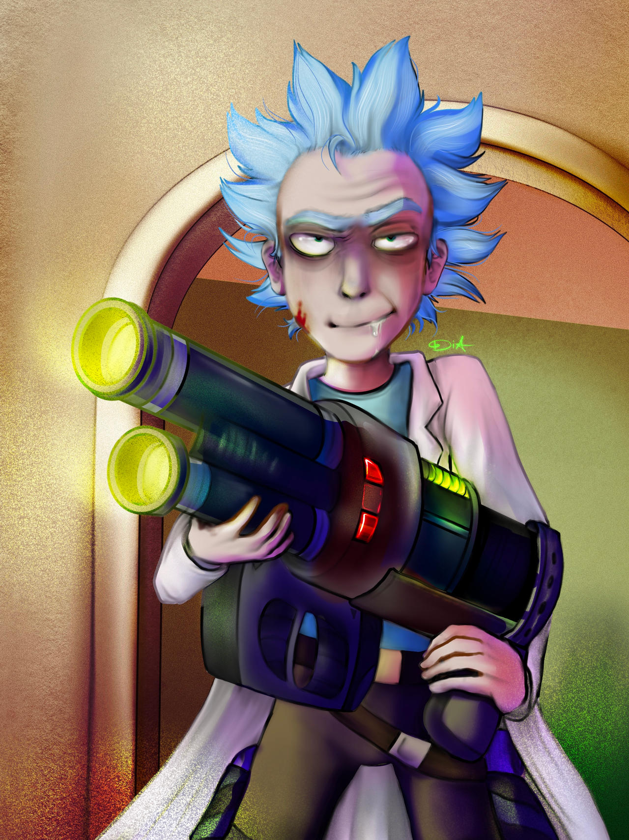 Rick Fanart by hiiDia on DeviantArt