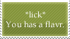 Stamp - Text - Flavr by BlacFyre-Stampage