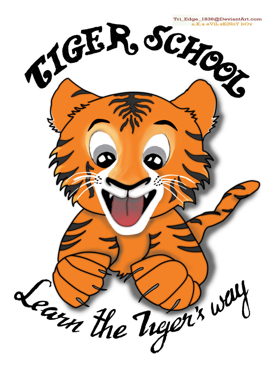 Tiger Sports School Logo By Tri Edge 1836 On DeviantArt tiger-sports-school-logo-by-tri-edge-1836-on-deviantart