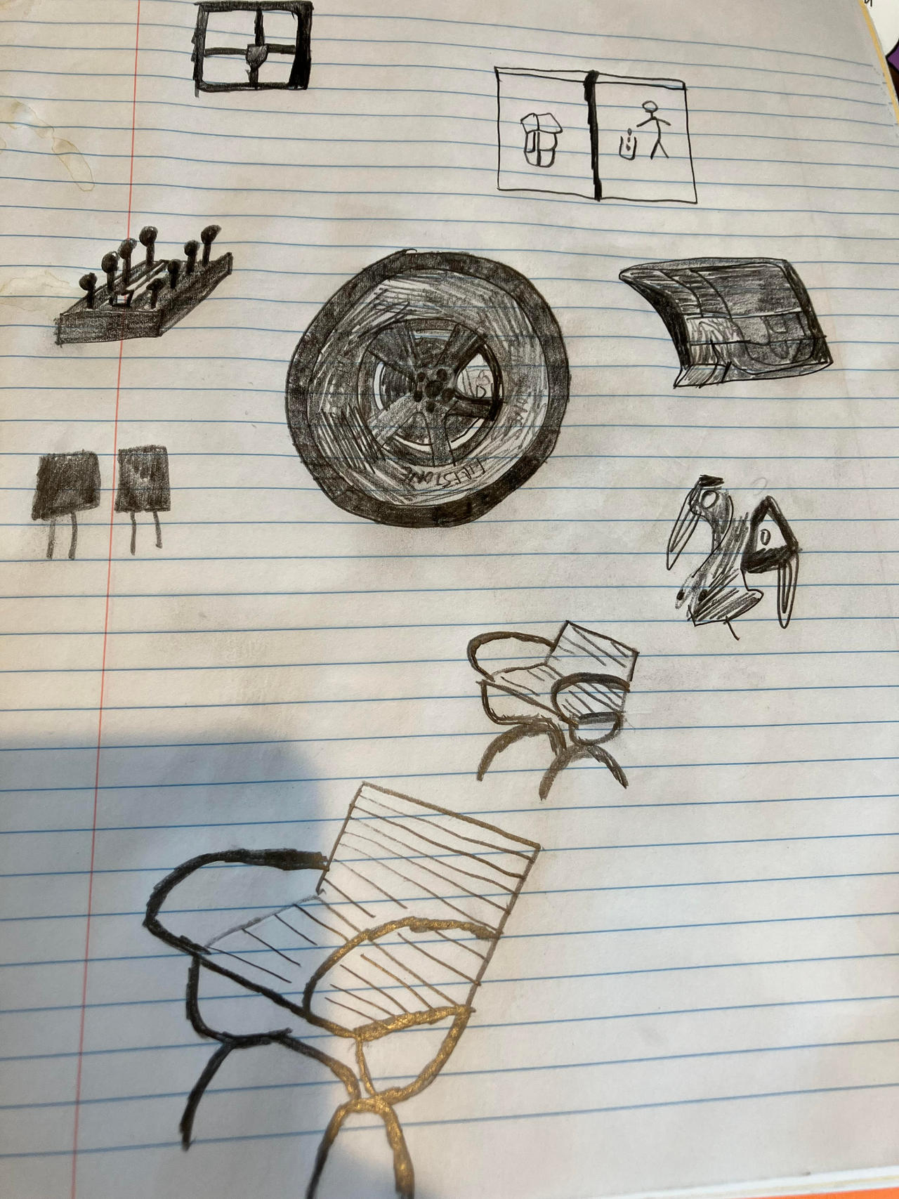 Random Tech Sketches In Black And White by dromm7 on DeviantArt