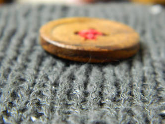 wooden button