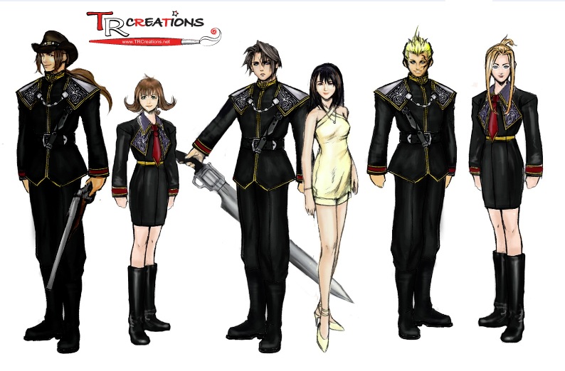 Final Fantasy VIII - Character Artworks SeeDs