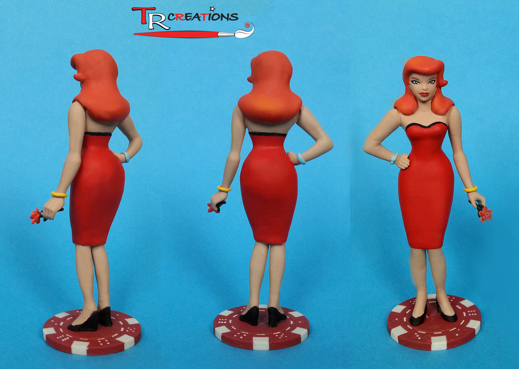 Pamela Isley (Poison Ivy) custom figure