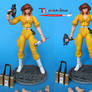 TMNT Classic April O'Neil figure finished