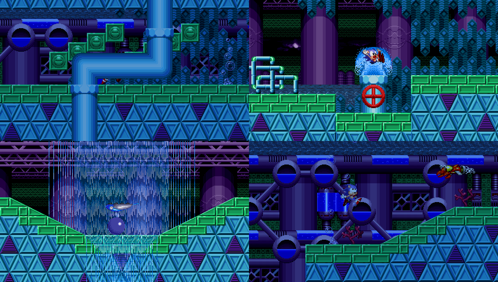 Sonic Time Corruption - Perplex Puzzle Mock-Ups