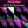 MrLevRocks' 2019 Art Summary