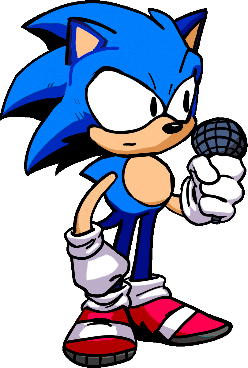 Faker Sonic CD Pose by SonimoyD-E on DeviantArt