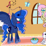 Luna meets her subjects - Fluttershy