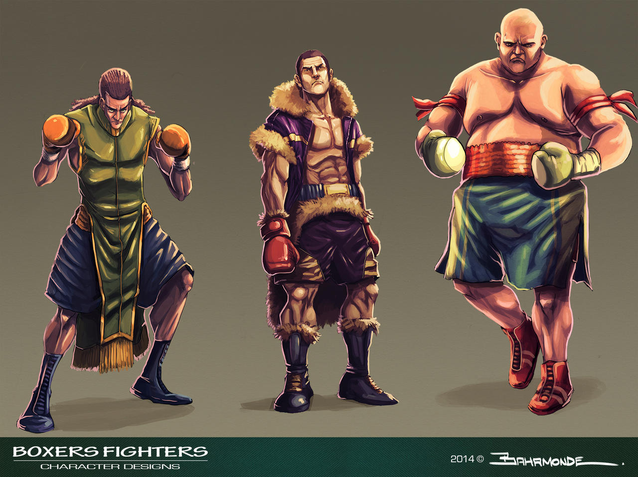 Boxers Fighter Example Boxers Fighters by BahamondeART on DeviantArt