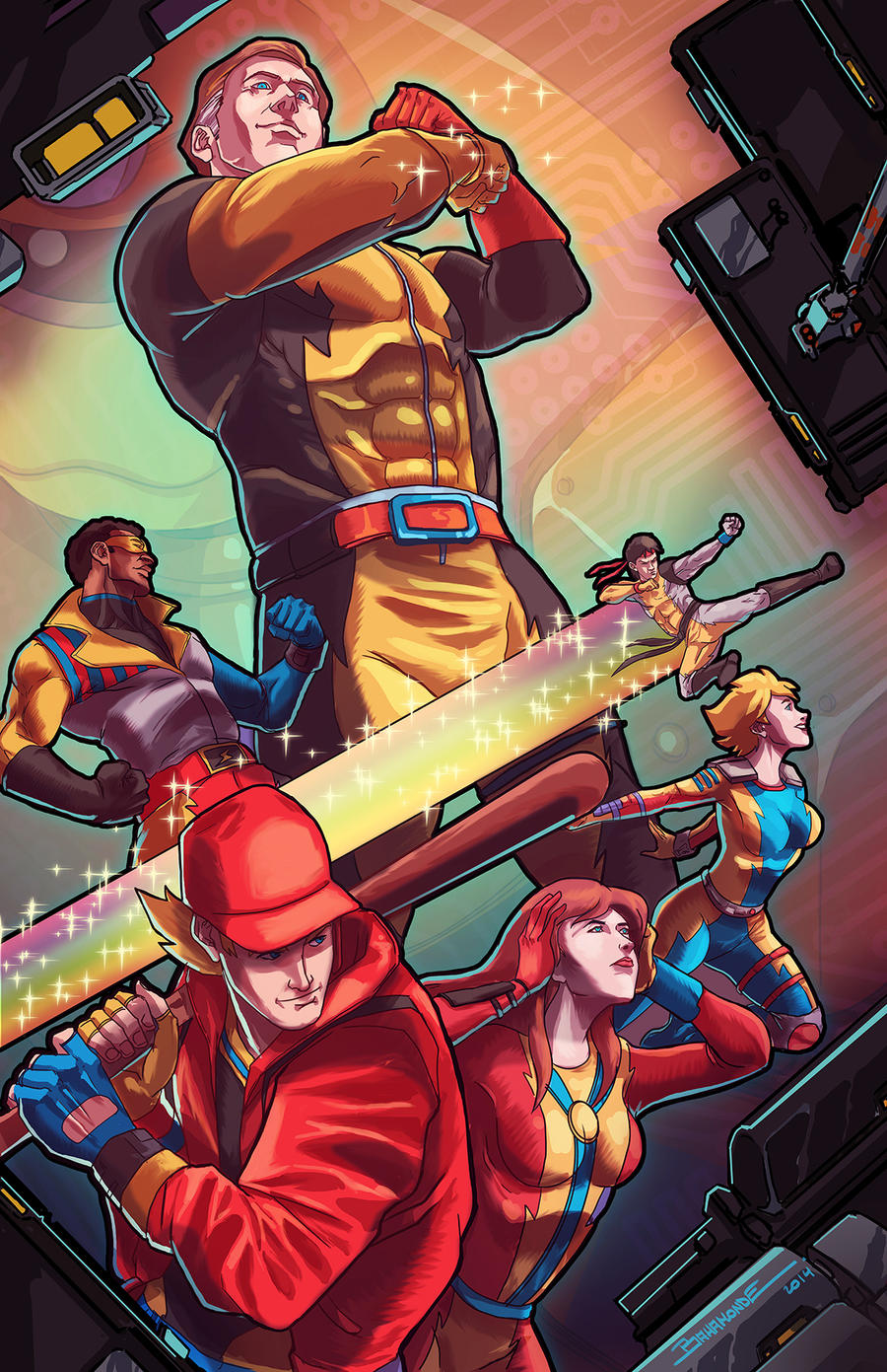 Bionic Six by BahamondeART on DeviantArt