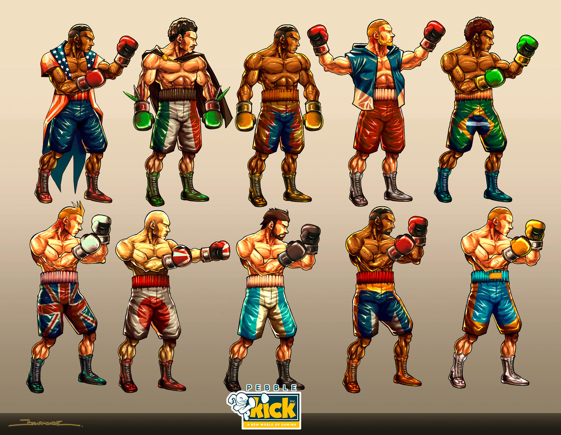 Boxers design by BahamondeART on DeviantArt