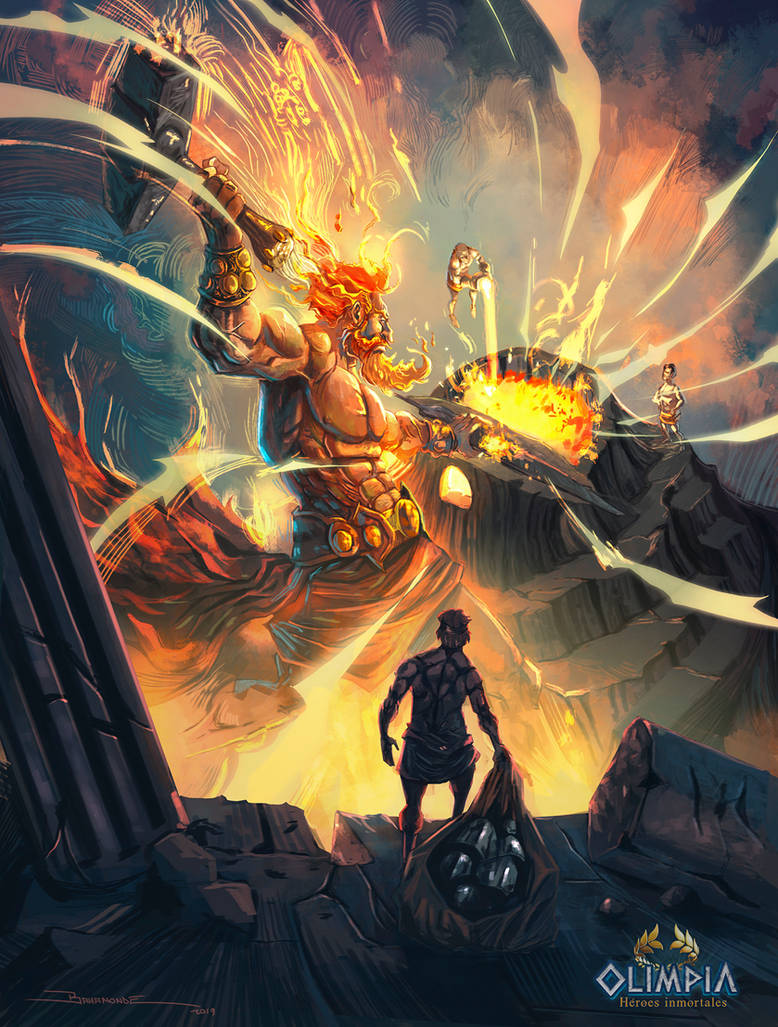 Hephaestus by BahamondeART on DeviantArt