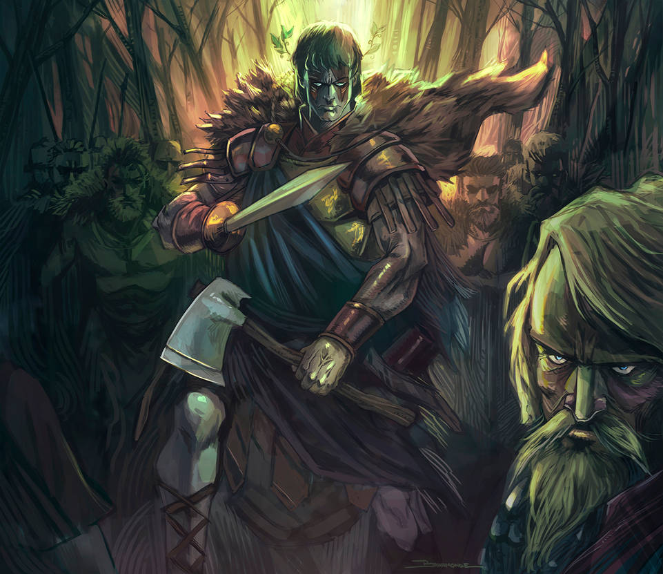Arminius Rhm Gaius Julius Arminius by BahamondeART on DeviantArt