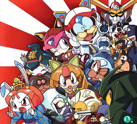 Samurai pizza cats