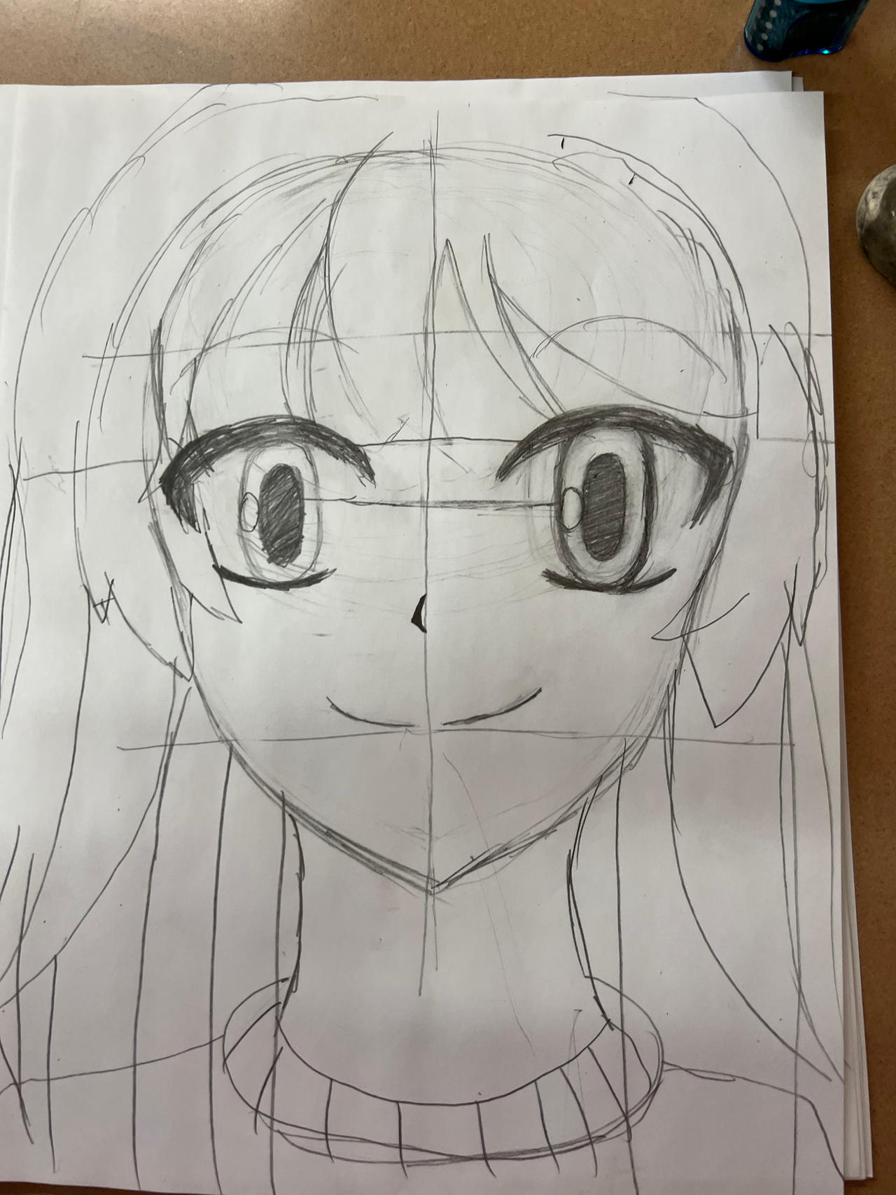 This is a drawing of a anime girl I made by Sonicthehedgehog2744 on  DeviantArt