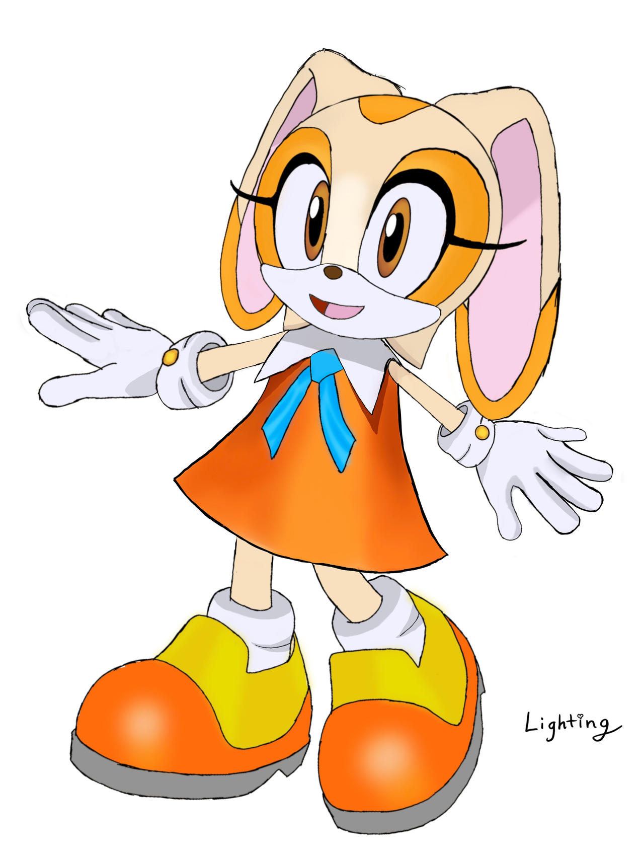Cream the rabbit by Sonicthehedgehog2744 on DeviantArt