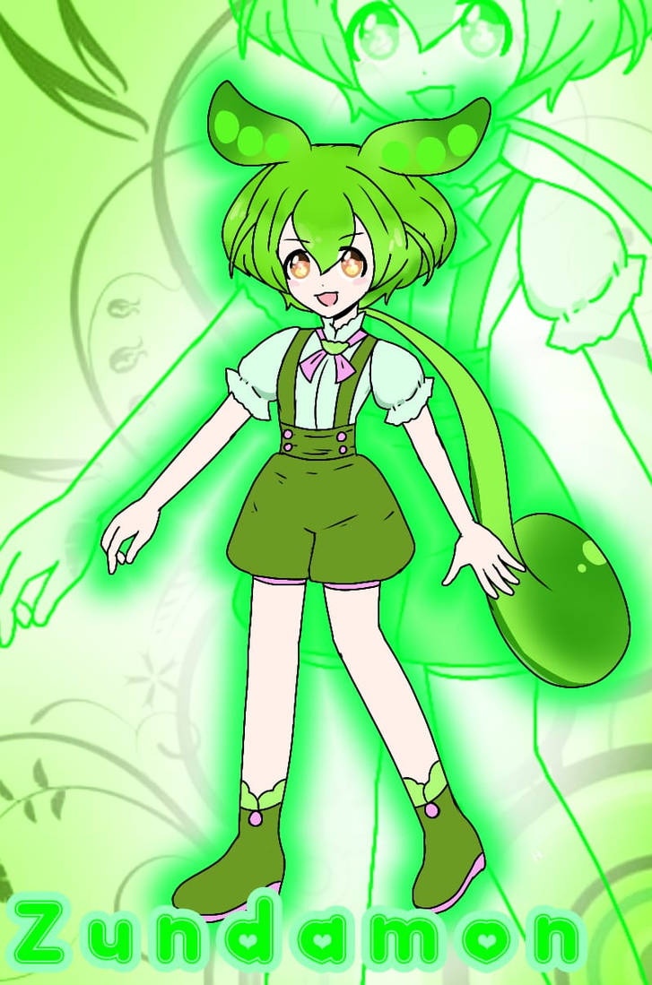 Zundamon (SSS LLC. Vocaloid) by Hacifradzzz77 on DeviantArt