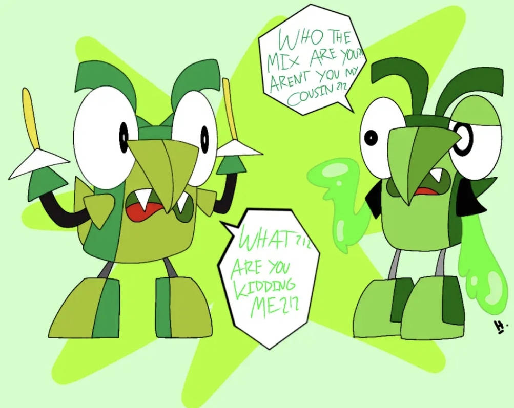 Mixels Fanart Mixels - Copycat (Re-uploaded) by Hacifradzzz77 on DeviantArt