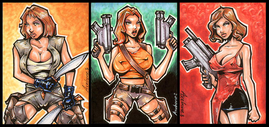 Resident Evil sketch commish