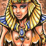 Cleopatra Artist Return card