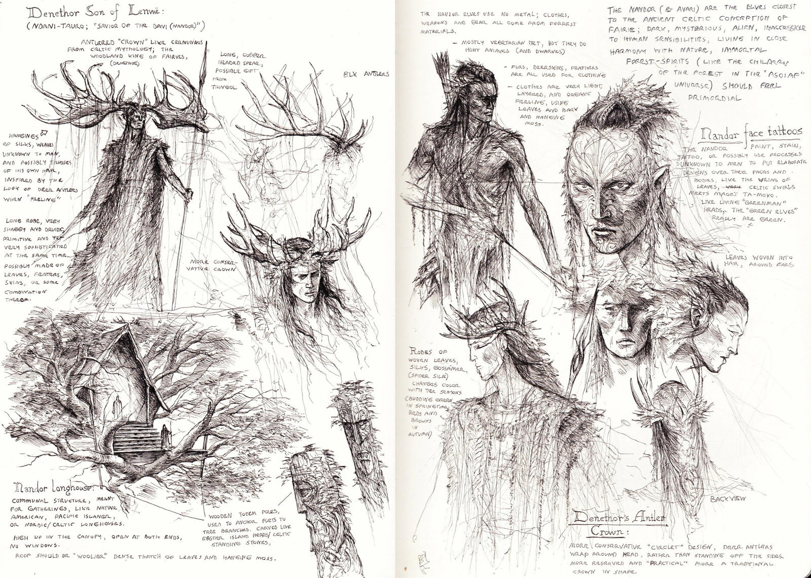 Nandor Elves studies